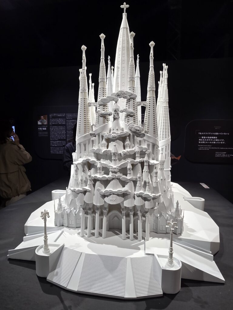 ガウディ展東京会場 サグラダファミリア