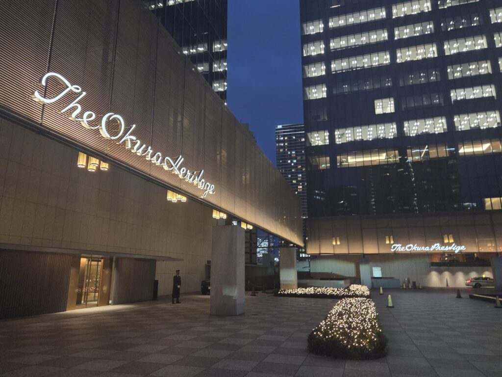 ホテルオークラ見学