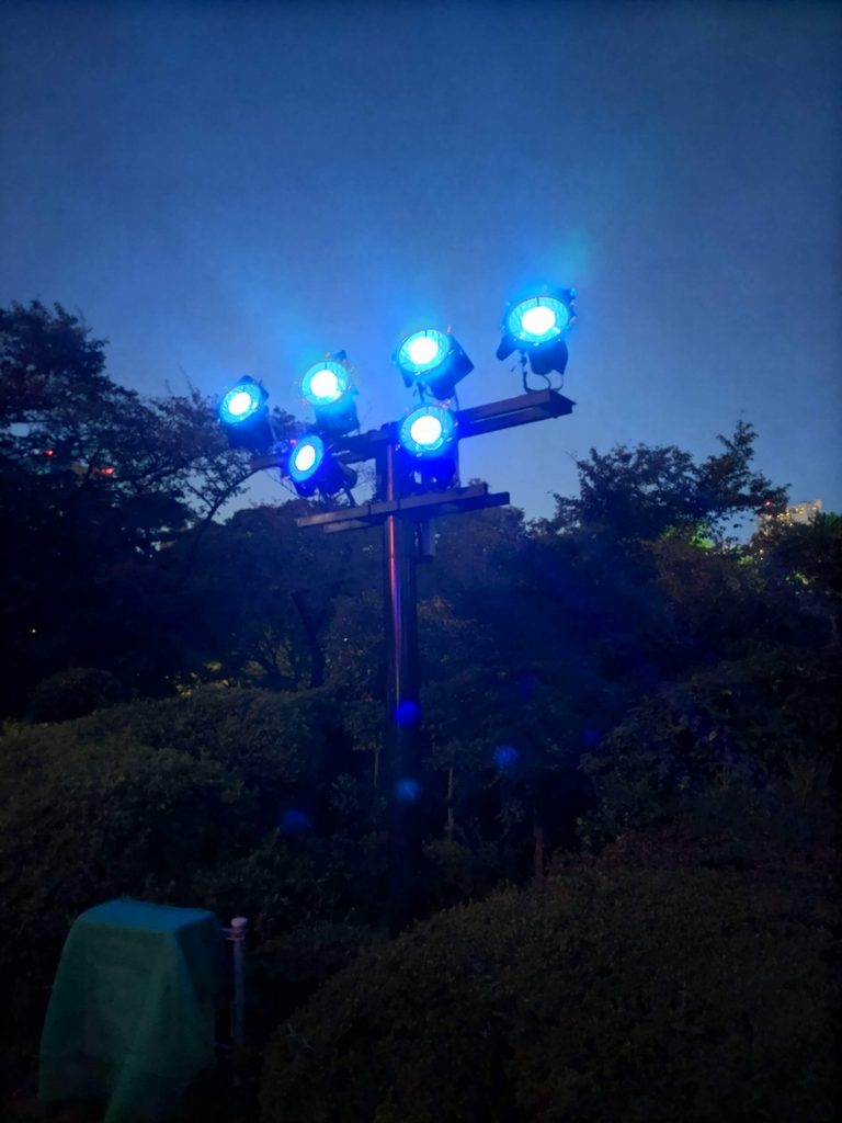 増上寺大殿ライトアップ