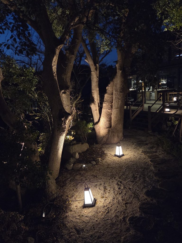 鎌倉 庭園の照明デザイン