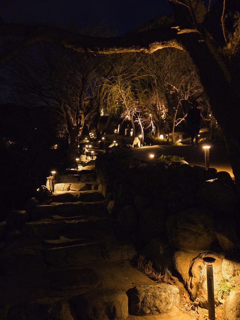 鎌倉 庭園の照明デザイン