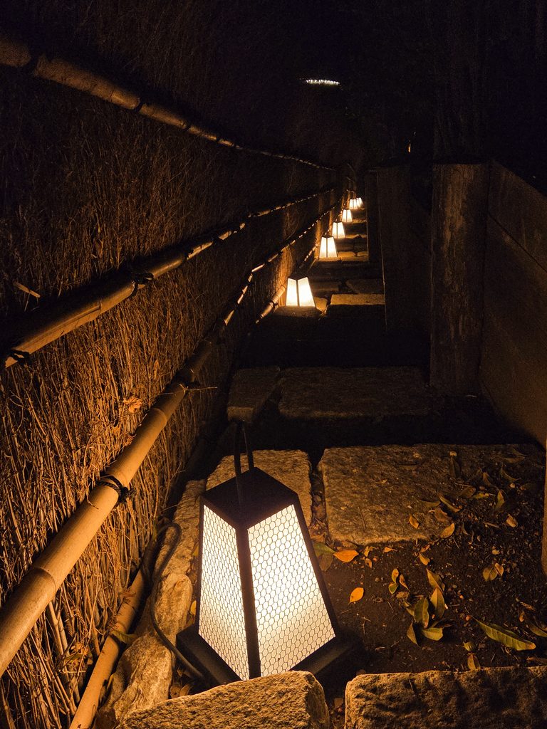 鎌倉 庭園の照明デザイン
