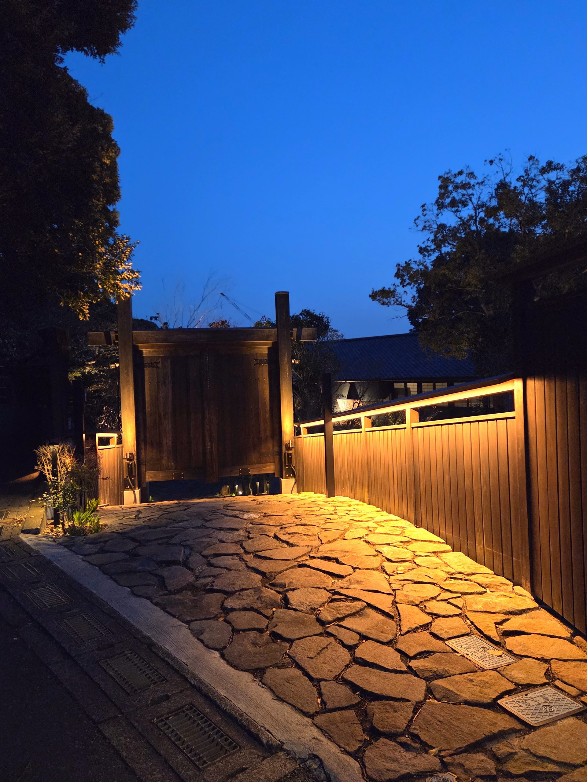 鎌倉 庭園の照明デザイン