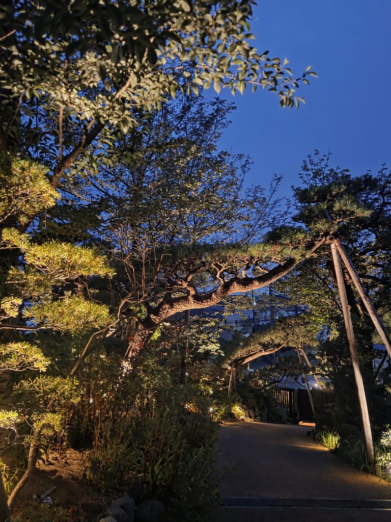 鎌倉 庭園の照明デザイン