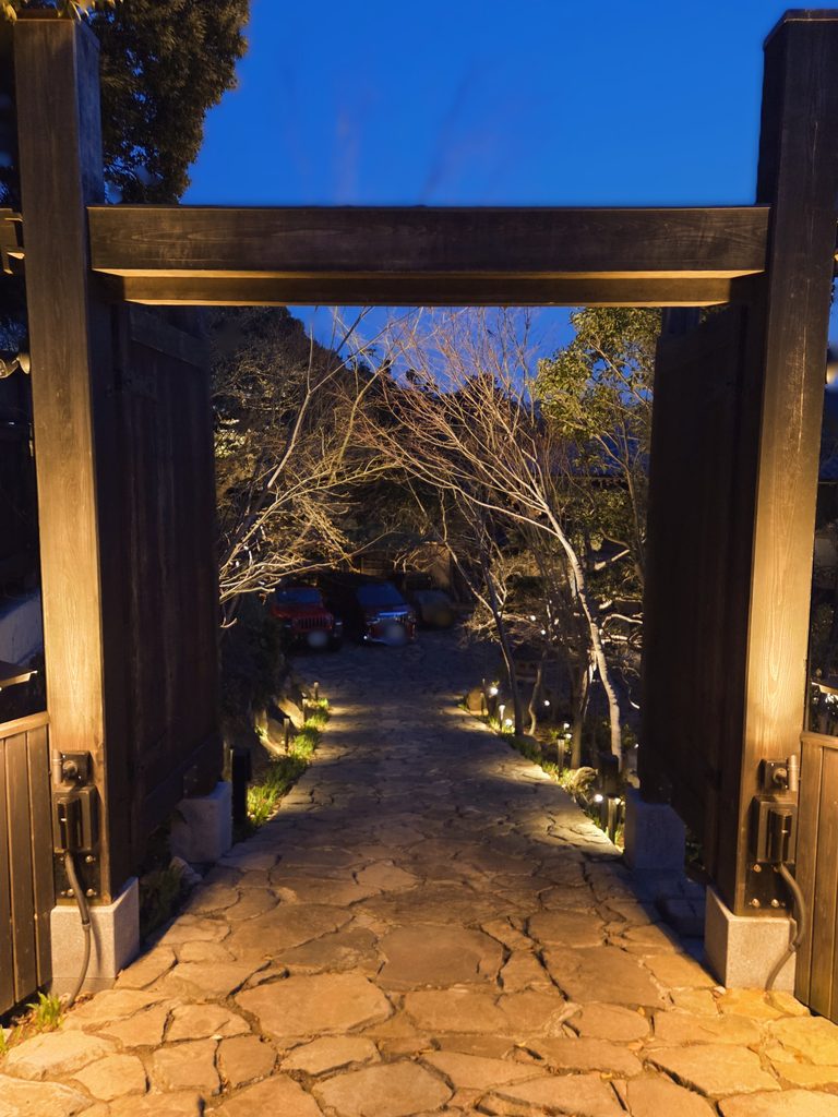 鎌倉 庭園の照明デザイン