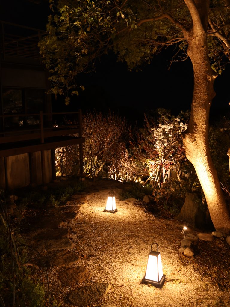 鎌倉 庭園の照明デザイン